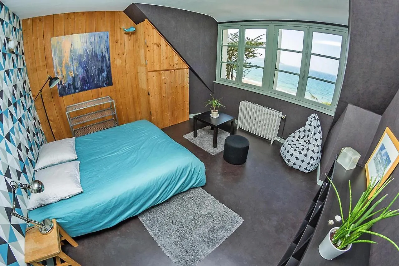 Beautiful 4 Family Villa Overlooking The Beach Locquirec Holiday home